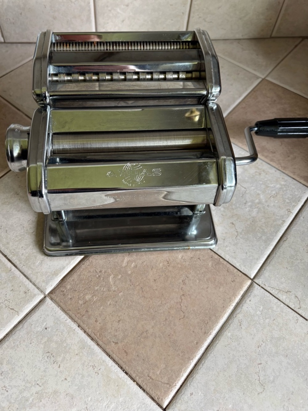 Vintage Atlas Pasta Machine made in Italy